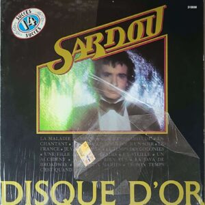 sardou - disque d'or