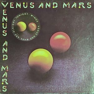 wings - venus and mars (2 posters included) (vg+) ( vg+)