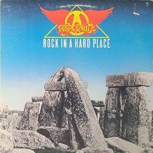 aerosmith - rock in a hard place (Original Canadian pressing) (vg+) ( vg+)
