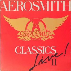 aerosmith - classics live II (Original Canadian pressing) (vg+) ( vg+)