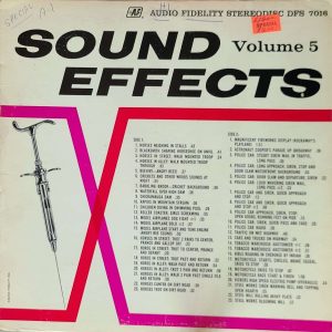 SOUND EFFECTS - VOLUME 3