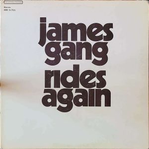 JAMES GANG - RIDES AGAIN RECORD (VG) SLEEVE (VG)