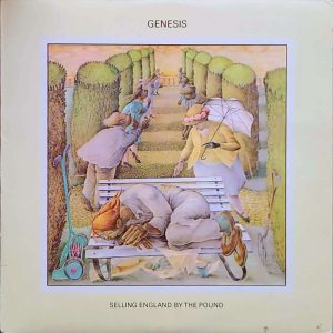 GENESIS - SELLING ENGLAND BY THE POUND RECORD (VG) SLEEVE (VG+)