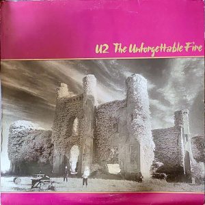 U2 - THE UNFORGETTABLE FIRE (ISL-1011)  RECORD (VG+) SLEEVE (VG)