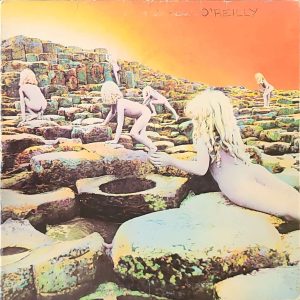 LED ZEPPELIN - HOUSES OF THE HOLY (SD 7255)  RECORD (VG) SLEEVE (VG)