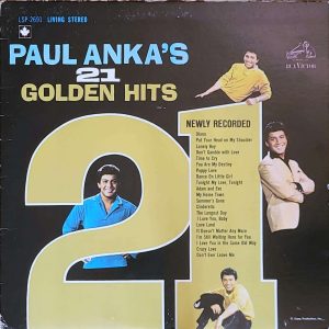 PAUL ANKA - 21 GOLDEN HITS