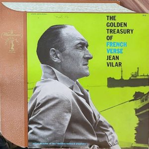 JEAN VILAR -  THE GOLDEN TREASURY OF FRENCH VERSE